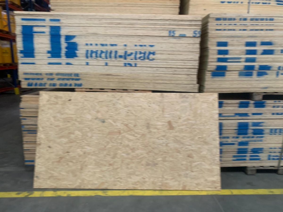 OSB INDUPLAC 2 28 X 1 20m De 15mm Reuso Aproveitem Madeiras Pinheiro