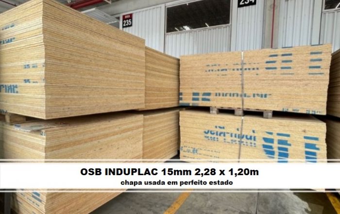 OSB INDUPLAC 2 28 X 1 20m De 15mm Reuso Aproveitem Madeiras Pinheiro